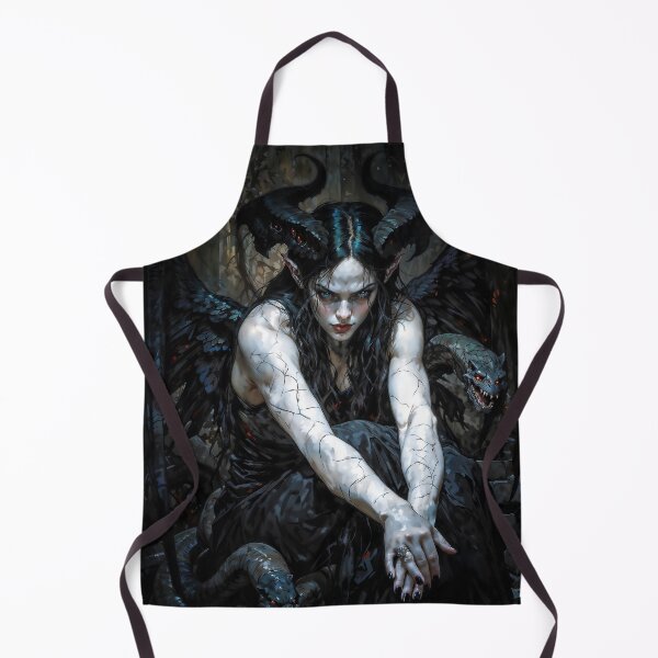 Item preview, Gothic Lilith Fantasy Illustration designed and sold by AliceWhiteDF.