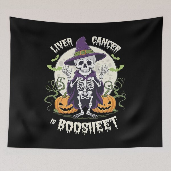 Item preview, Liver Cancer Is Boo Sheet Ghost Cancer Awareness Halloween designed and sold by RonnasJackson.