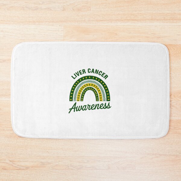 Item preview, Liver Cancer Rainbow Green Ribbon Liver Cancer Awareness designed and sold by RonnasJackson.