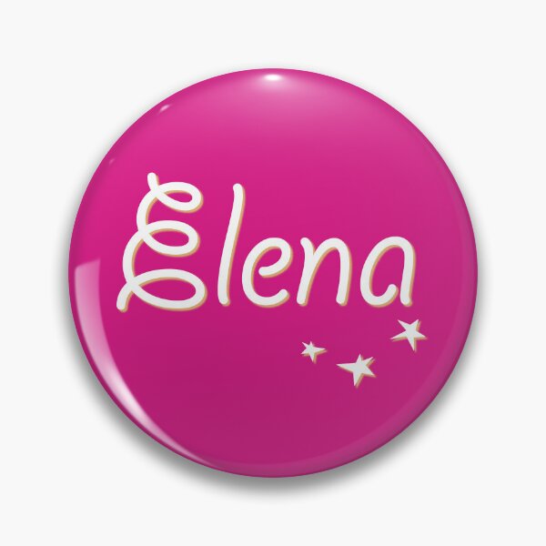 Item preview, My Name is Elena designed and sold by CharlottePlaceArt.