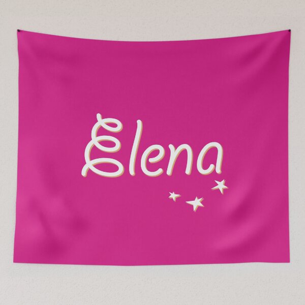 Item preview, My Name is Elena designed and sold by CharlottePlaceArt.