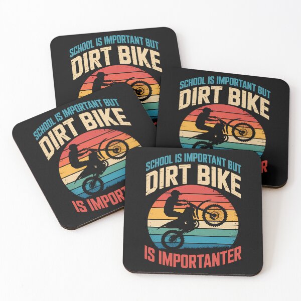 Item preview, School Dirt Bike Funny Motocross Biker designed and sold by sterabamineh.