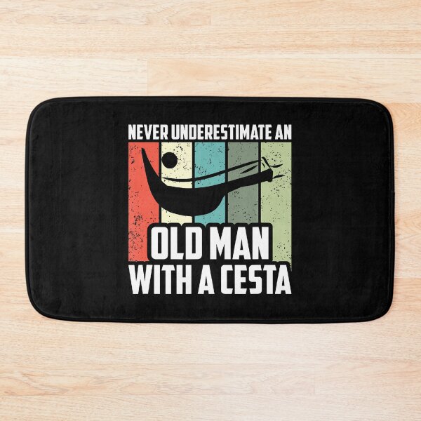 Item preview, Never Underestimate An Old Man With A Cesta Jai Alai Player designed and sold by charitashmoqs.