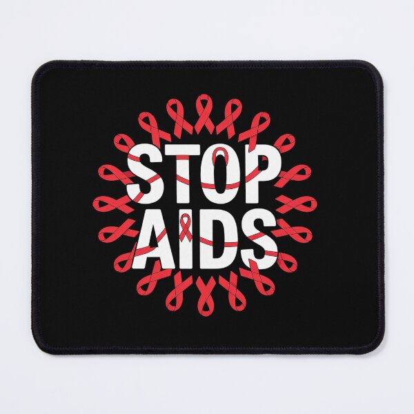 Item preview, Stop Red Ribbon Day Support for World Aids Day Awareness designed and sold by RonnasJackson.