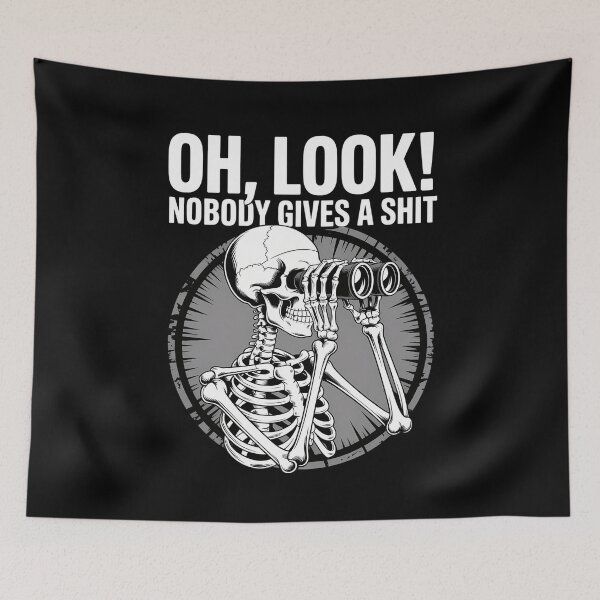 Item preview, Skeleton Sayings Joke Humor designed and sold by tiekanamac.