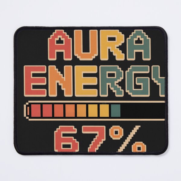 Item preview, Aura Energy 67 Meme Funny Gen Alpha Slang Retro Vintage Men designed and sold by VladimiaPutin.