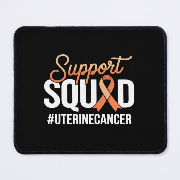 Item preview, Uterine Cancer Warrior Survivor Awareness Support Squad designed and sold by RonnasJackson.
