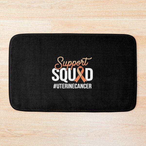 Item preview, Uterine Cancer Warrior Survivor Awareness Support Squad  designed and sold by RonnasJackson.