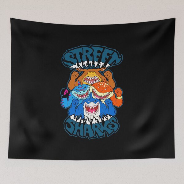 Item preview, Jawsome Street Sharks  designed and sold by dimitrescu269.