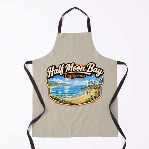 Item preview, Half Moon Bay, California - Coastal Town designed and sold by Myra365Art.