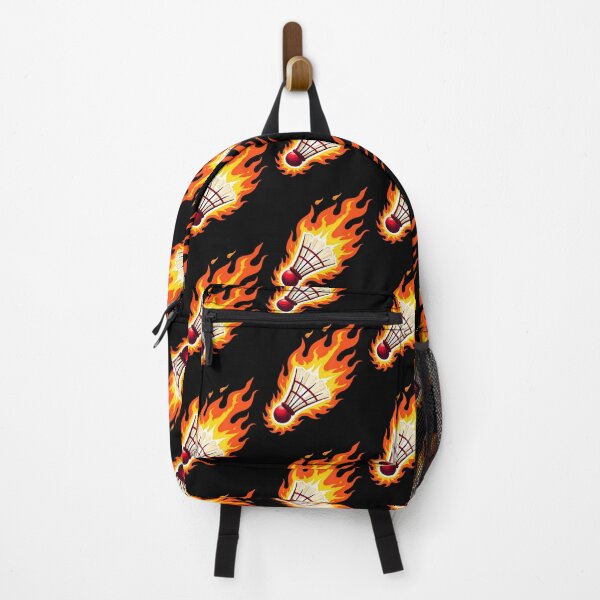 Item preview, Fiery Badminton Flaming Shuttlecock On Fire designed and sold by charitashmoqs.
