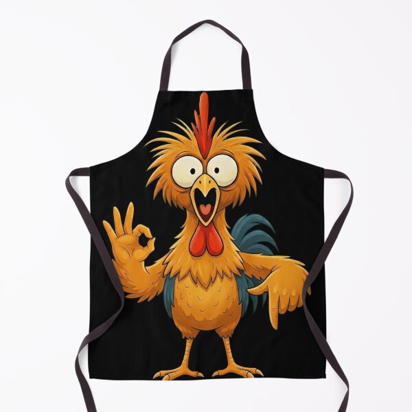 Item preview, Crazy Cartoon Rooster Funny Tee designed and sold by LashondaGreen89.
