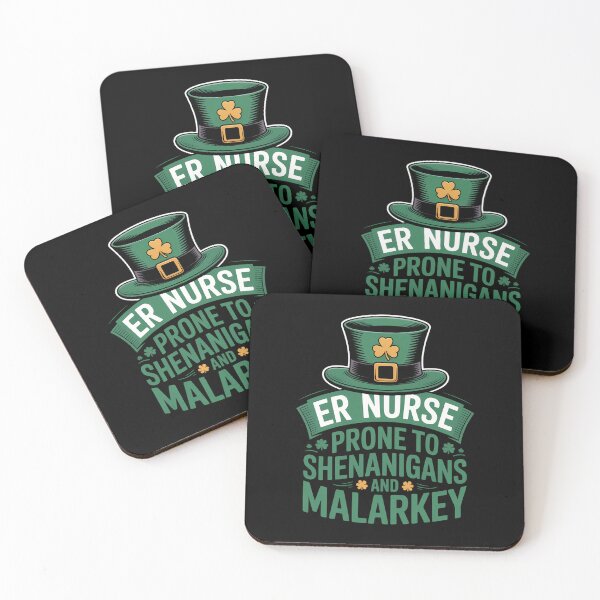 Item preview, St Patrick_s Day Nurse  designed and sold by tiekanamac.