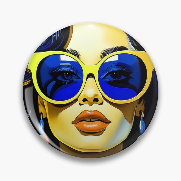 Artikelvorschau, Sunny Girl mit Sonnenbrille, Sunny Girl trägt Sonnenbrille, Sunspecs, Sunnies entworfen und verkauft von CharlottePlaceArt.