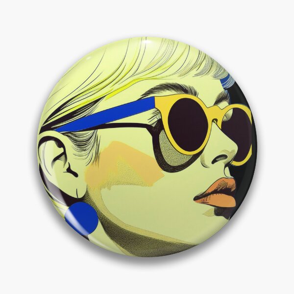 Artikelvorschau, Sunny Girl mit Sonnenbrille, Sunny Girl trägt Sonnenbrille, Sunspecs, Sunnies entworfen und verkauft von CharlottePlaceArt.