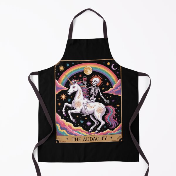 Item preview, Tarot Card Rainbow Skeleton Unicorn Lovers designed and sold by tiekanamac.