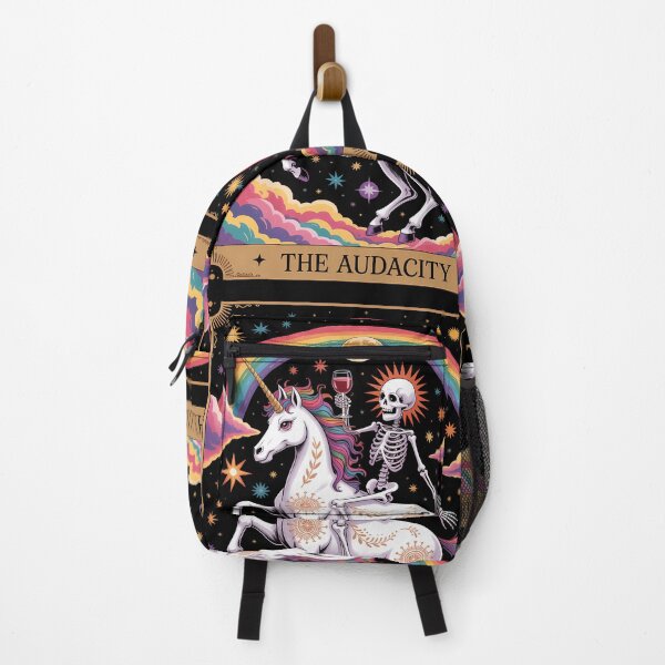 Item preview, Tarot Card Rainbow Skeleton Unicorn Lovers designed and sold by tiekanamac.