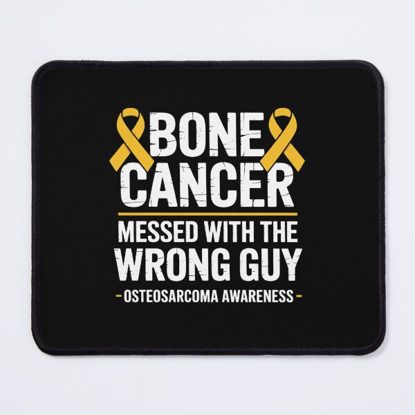 Item preview, Bone Cancer Awareness Yellow Ribbon Fighter Osteosarcoma designed and sold by catsdothingz.