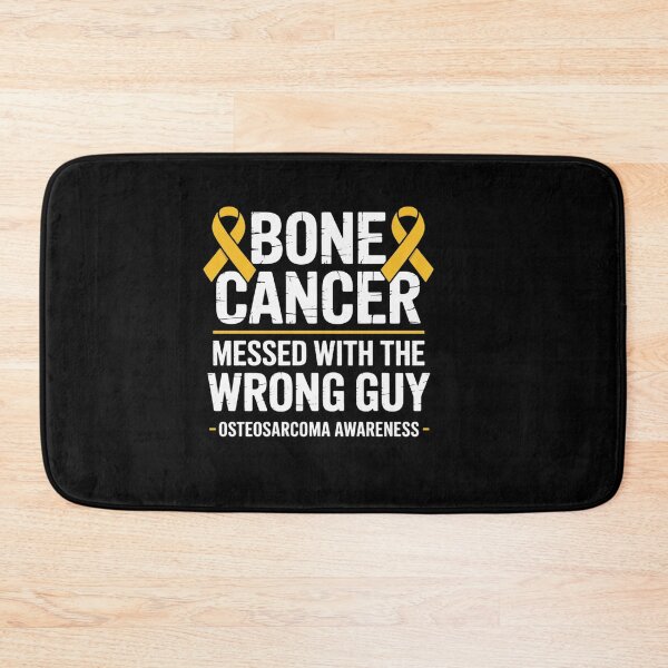 Item preview, Bone Cancer Awareness Yellow Ribbon Fighter Osteosarcoma  designed and sold by catsdothingz.