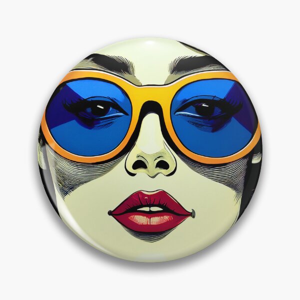 Artikelvorschau, Sunny Girl mit Sonnenbrille, Sunny Girl trägt Sonnenbrille, Sunspecs, Sunnies entworfen und verkauft von CharlottePlaceArt.