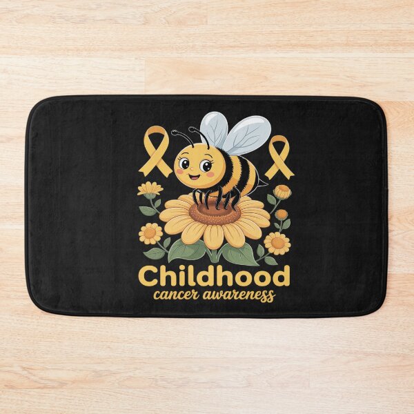 Item preview, Bee Ribbon Support For Childhood Cancer Awareness designed and sold by VladimiaPutin.