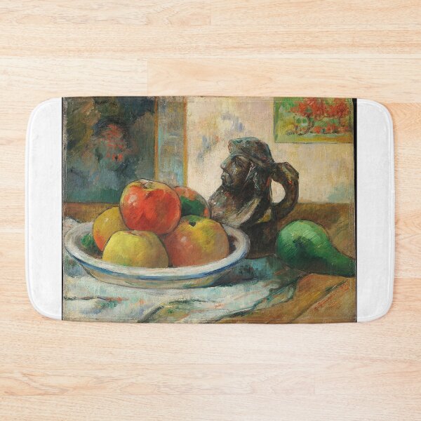 Item preview, Still Life with Apples, a Pear, and a Ceramic Portrait Jug – Paul Gauguin designed and sold by Art Outlaws.