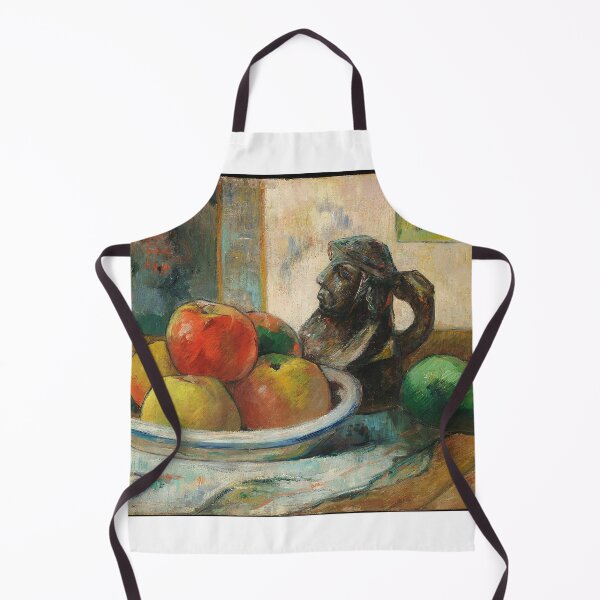 Item preview, Still Life with Apples, a Pear, and a Ceramic Portrait Jug – Paul Gauguin designed and sold by Art Outlaws.