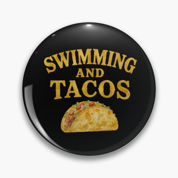 Artikelvorschau, Schwimmen und Tacos – Vintage-Aquarell-Sommer entworfen und verkauft von Verycutethings.