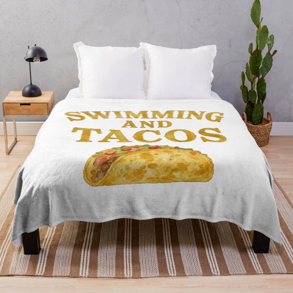 Artikelvorschau, Schwimmen und Tacos – Vintage-Aquarell-Sommer entworfen und verkauft von Verycutethings.