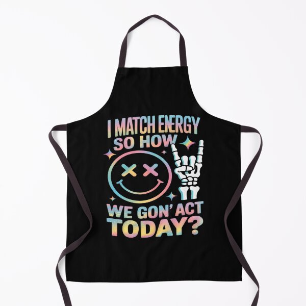 Item preview, I Match Energy So How We Gon' Act Today Halloween designed and sold by HORIZBoutique.