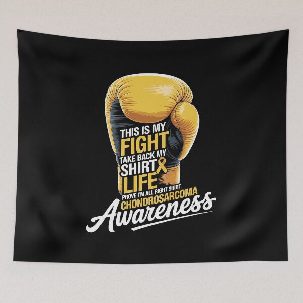 Item preview, Bone Cancer I Awareness Fight Shirt I Chondrosarcoma designed and sold by catsdothingz.