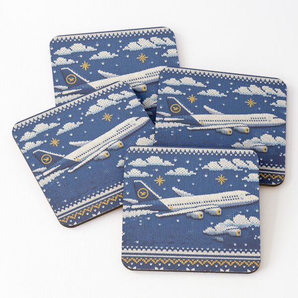 Item preview, Boeing takes off, Lufthansa knitting pattern designed and sold by Mauswohn.