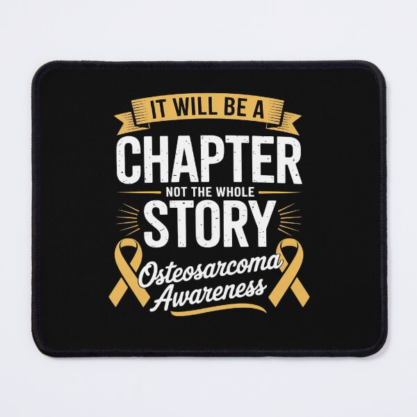 Item preview, Bone Cancer Yellow Ribbon Cure Hope Osteosarcoma Awareness designed and sold by catsdothingz.