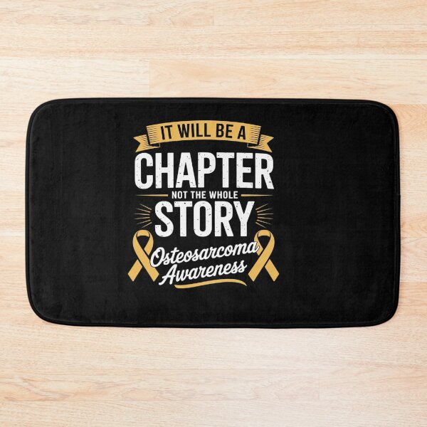 Item preview, Bone Cancer Yellow Ribbon Cure Hope Osteosarcoma Awareness designed and sold by catsdothingz.