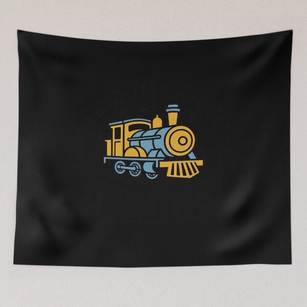 Item preview, I May Talk About Trains Steam Engine Steam Train Train designed and sold by HORIZBoutique.