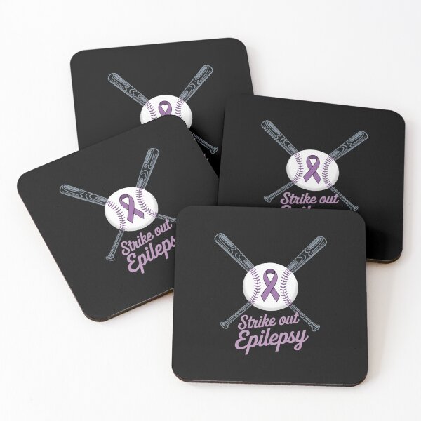 Item preview, Baseball Epilepsy Awareness Month designed and sold by tiekanamac.