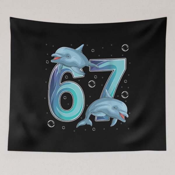 Item preview, Dolphin 67 Birthday Ocean Design designed and sold by LashondaGreen89.