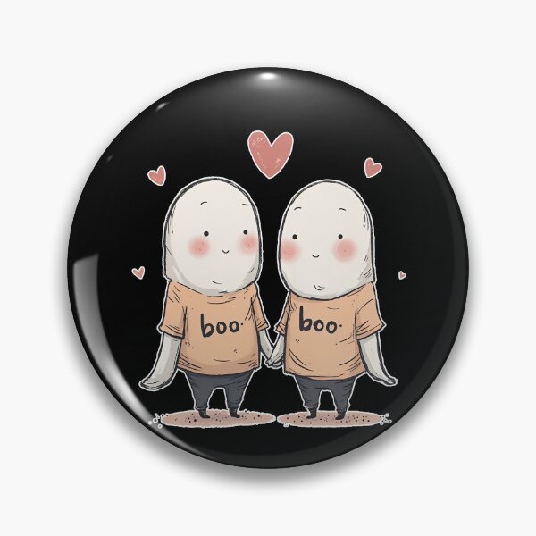 Item preview, Cute Ghost Couple Matching Boo Shirts designed and sold by cr6zym1nd.