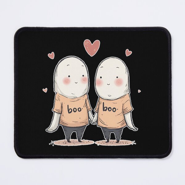 Item preview, Cute Ghost Couple Matching Boo Shirts designed and sold by cr6zym1nd.