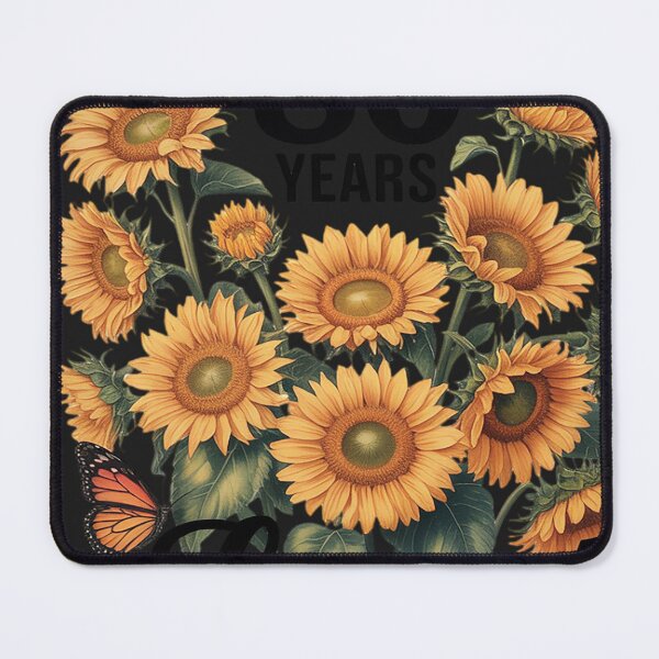 Item preview, Blessed By God For 80 Years Loved Sunflower 80th Birthday designed and sold by VladimiaPutin.