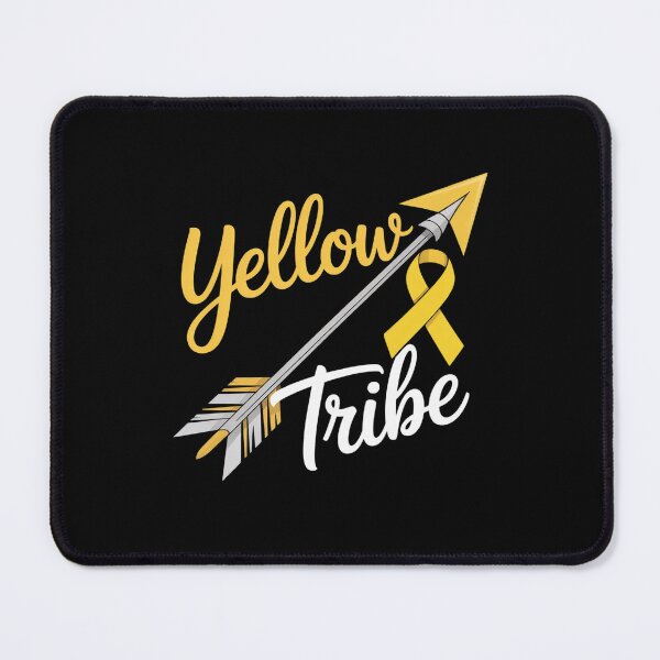 Item preview, Childhood Cancer Awareness Yellow Ribbon Sarcoma Bone designed and sold by catsdothingz.