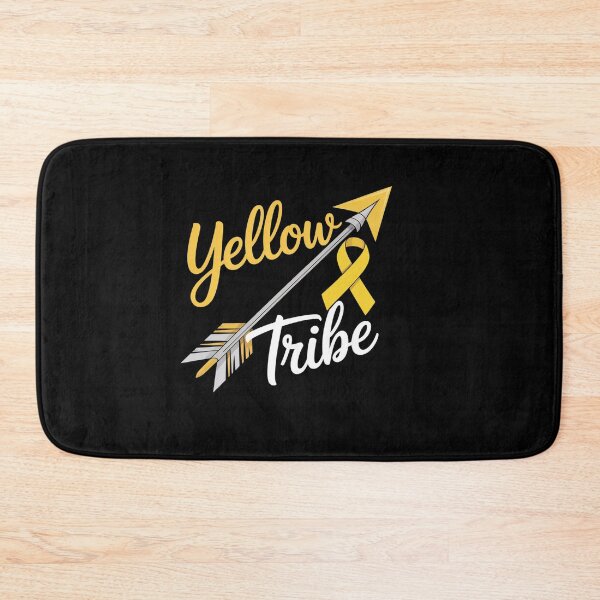 Item preview, Childhood Cancer Awareness Yellow Ribbon Sarcoma Bone designed and sold by catsdothingz.