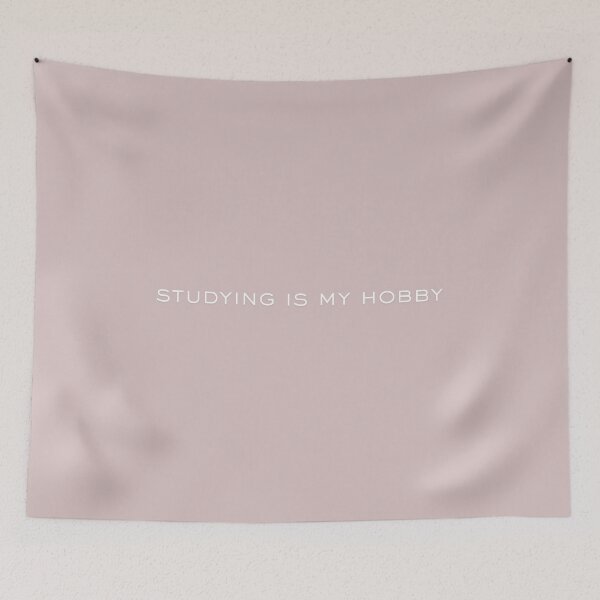 Item preview, Studying Is My Hobby- Cute Student Quote designed and sold by alaa9898.