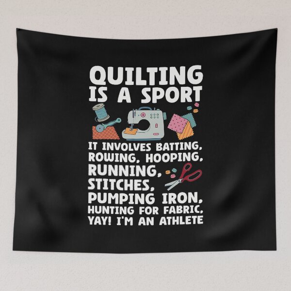 Item preview, Funny Quilting Art For Fabric Sewing Lover Quilter designed and sold by scottsurswab.