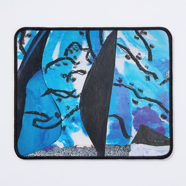 Item preview, Art Print & More: Figurative Abstraction – Poetic Miniature Series – 622 Woodo | Annette Kunow designed and sold by KunowArtShop.
