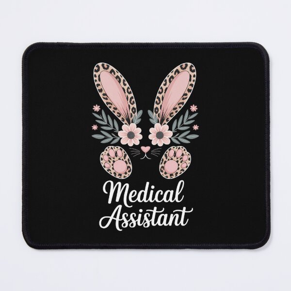 Item preview, Medical Assistant Leopard Rabbit Bunny Easter Day MA designed and sold by IdunayaStore.
