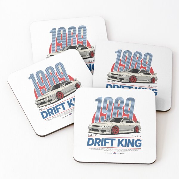 Item preview, Retro Drift King 1989 Art — JDM Japanese Sports Car Illustration designed and sold by HBDStudio.