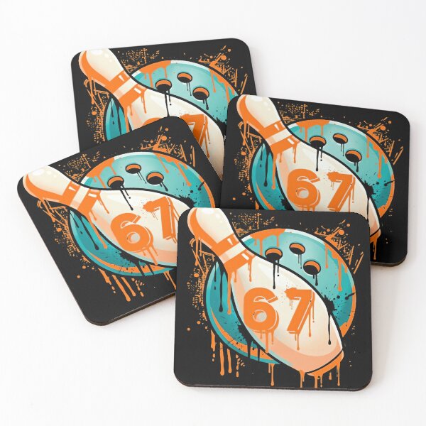 Item preview, Retro Bowling 67 Street Art Design designed and sold by LashondaGreen89.