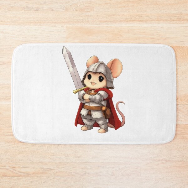 Item preview, Mouse Knight – Tiny Hero Cozy Fantasy Illustration designed and sold by CraftLum.