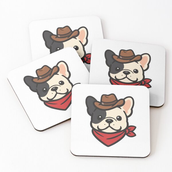 Item preview, French Bulldog Cowboy  designed and sold by creativiteemom.